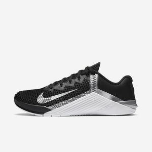 Chaussure De Crossfit Nike Metcon 6 Noir 1708-395 Black/Metallic Silver/Metallic Silver Femme | TPF-10463216